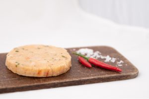 Burger de Rape y gambón rojo